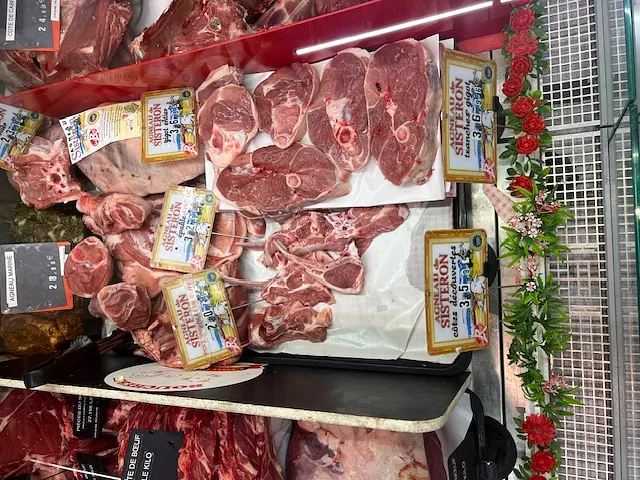 viandes et marinades