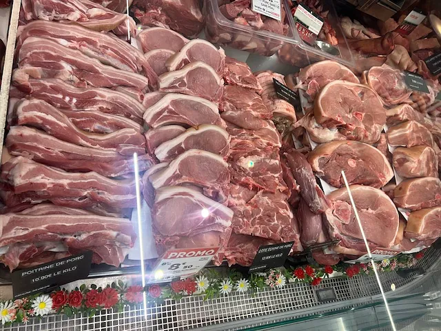 viandes et marinades