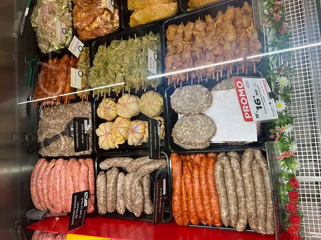 viandes et marinades